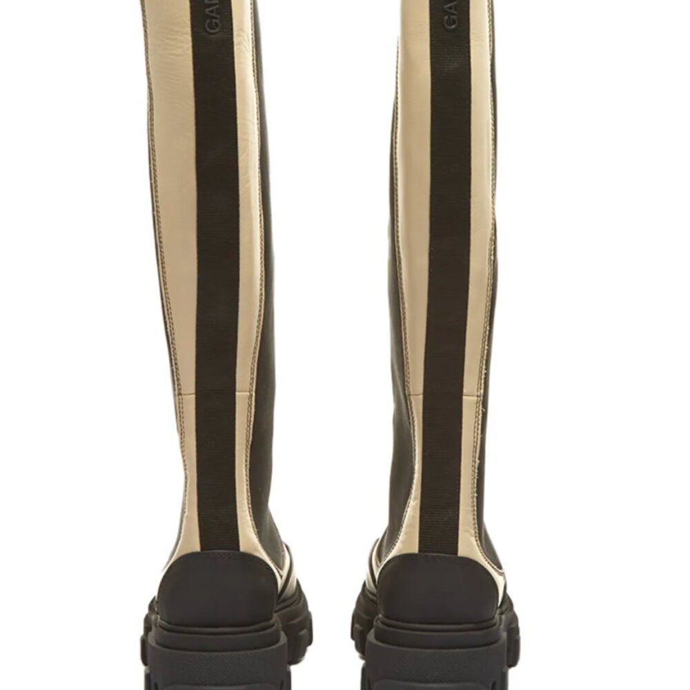 GANNI HIGH LEG CHELSEA BOOT - Picture 5 of 7